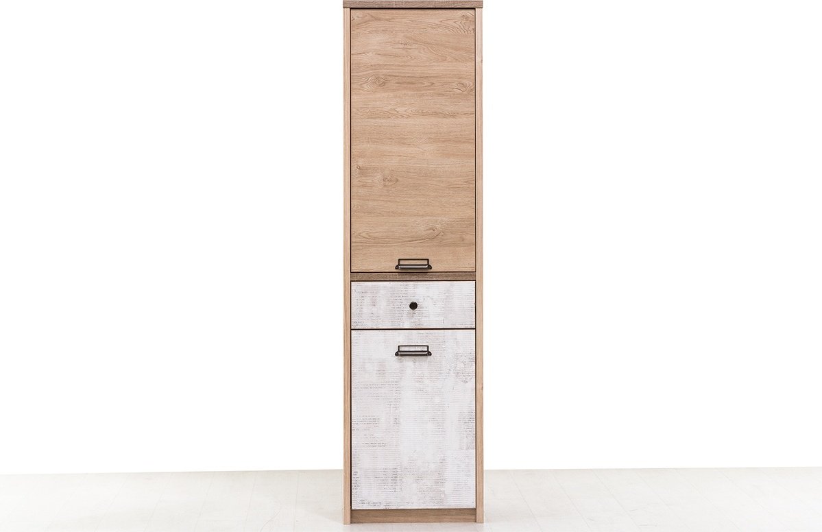 Распашной шкаф ANREX Дизель 2D1S/D2, 55.8x210х36.2 см, коричневый - ForteMarket Распашной шкаф ANREX Дизель 2D1S/D2, 55.8x210х36.2 см, коричневый купить,0