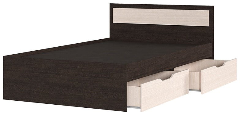 Кровать Стендмебель Гармония 22058 120x200см мультиколор купить,NaN