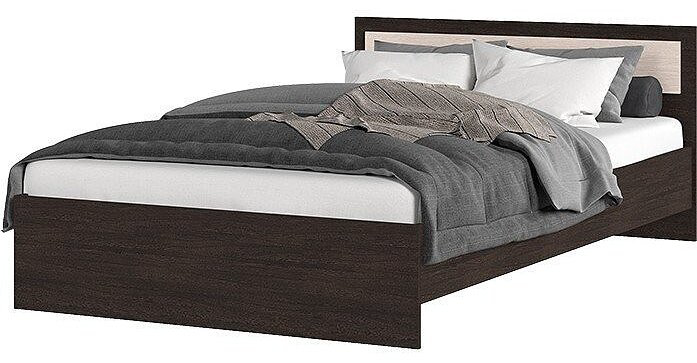 Кровать Стендмебель Гармония 120x200см темно-коричневая купить,NaN