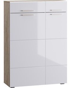 Комод МОБИ 90x35x129 см, ЛДСП, Лайн 13.121