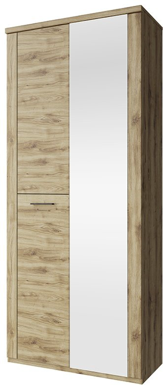 Распашной шкаф BUGA_478403, 90.2x210.4х41 см, коричневый купить,NaN