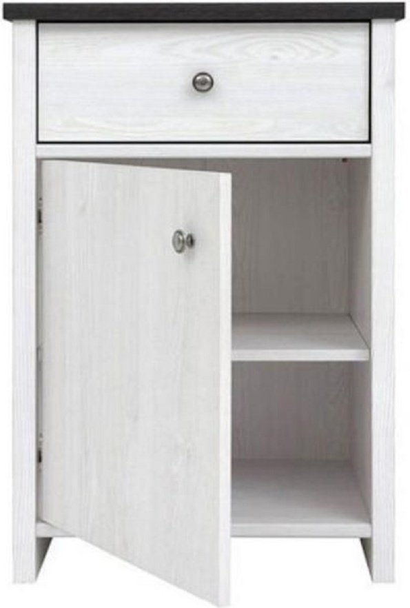 Комод Loftwood 53.5x40x78.5 см, ЛДСП, МДФ, Порто KOM1D1S джанни купить,0