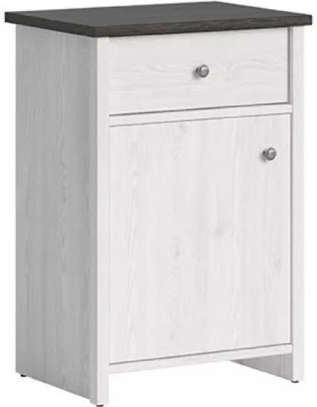 Комод Loftwood 53.5x40x78.5 см, ЛДСП, МДФ, Порто KOM1D1S джанни купить,0