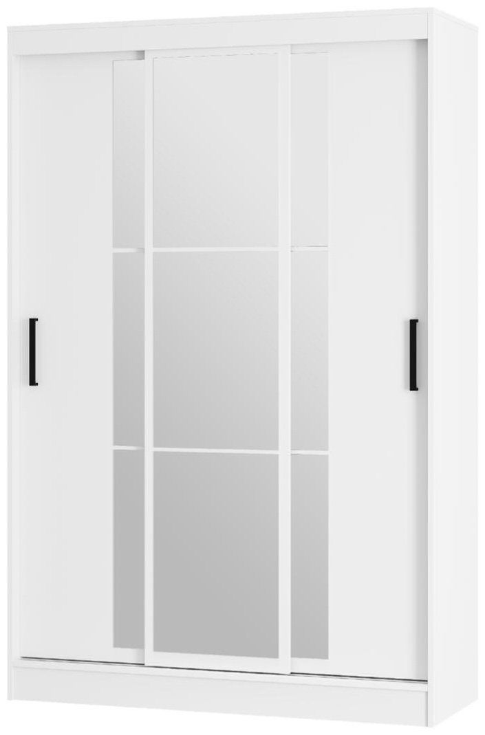 Шкаф-купе BTS Тайм с зеркалом, 131x200х50 см, белый - ForteMarket Шкаф-купе BTS Тайм с зеркалом, 131x200х50 см, белый купить,0