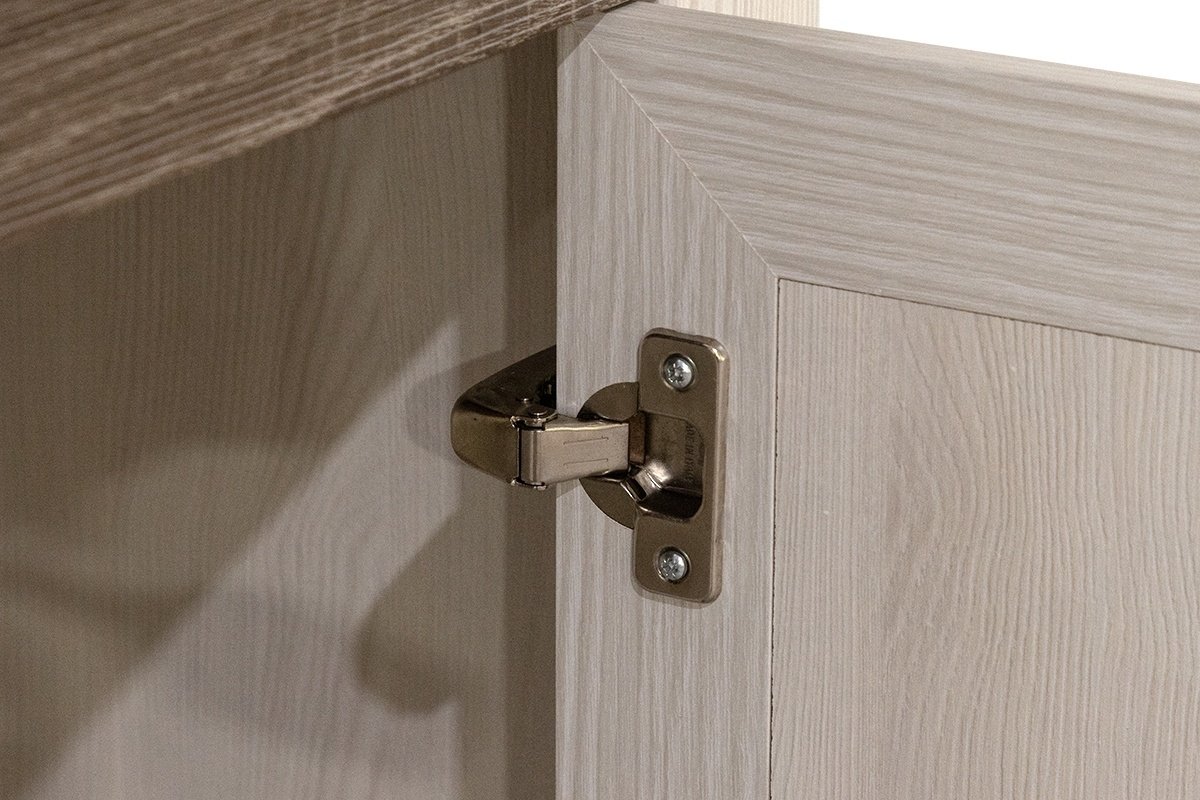 Комод BRW Брест Марсель KOM2D4S 166.5x45.5x90.5см белый купить,NaN