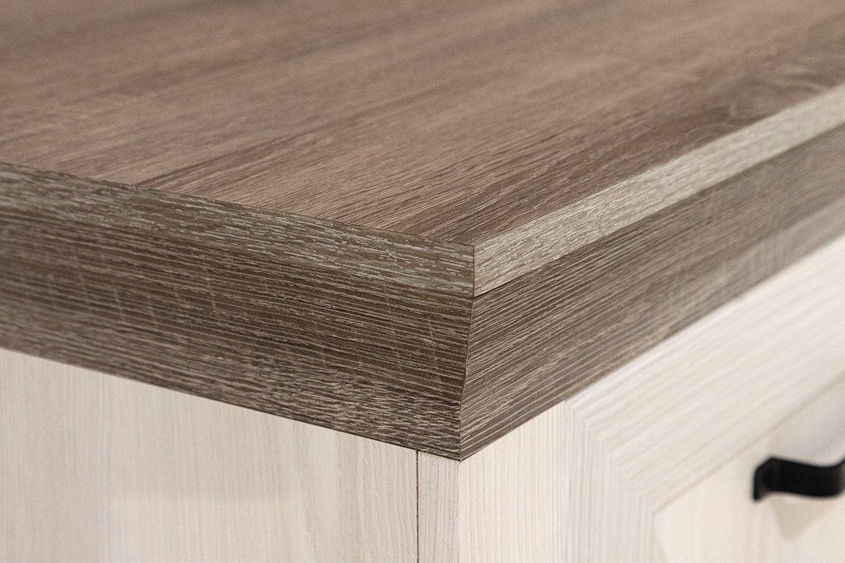 Комод BRW Брест Марсель KOM2D4S 166.5x45.5x90.5см белый купить,NaN
