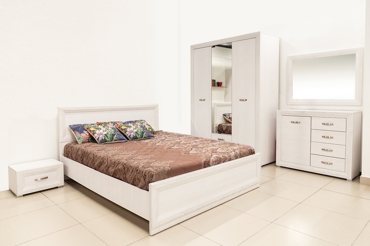 Кровать BRW Мальта 160x200см белая купить,NaN