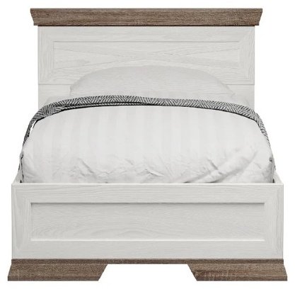 Кровать BRW Марсель 90x200см белая купить,NaN