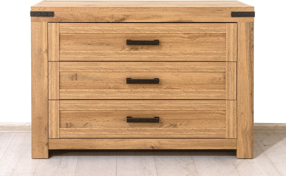 Комод Anrex Мортиз 00031751 112.6x40.1x84см коричневый купить,NaN