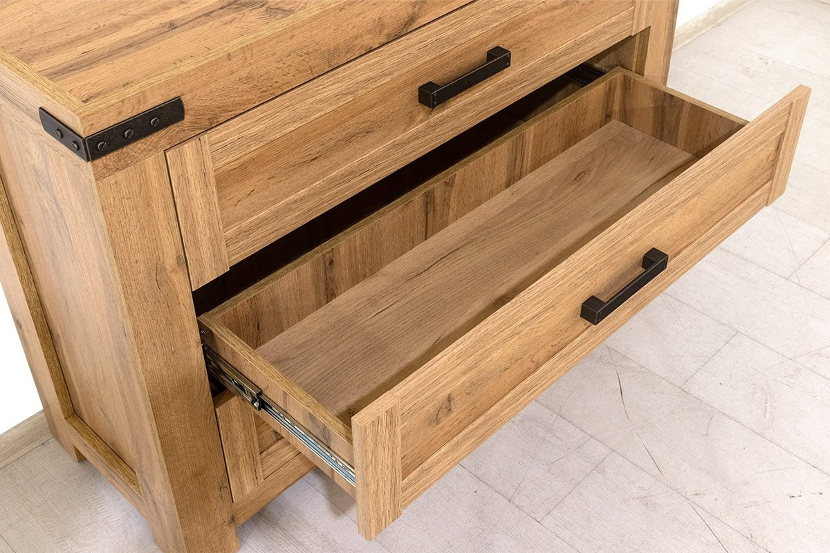 Комод Anrex Мортиз 00031751 112.6x40.1x84см коричневый купить,NaN