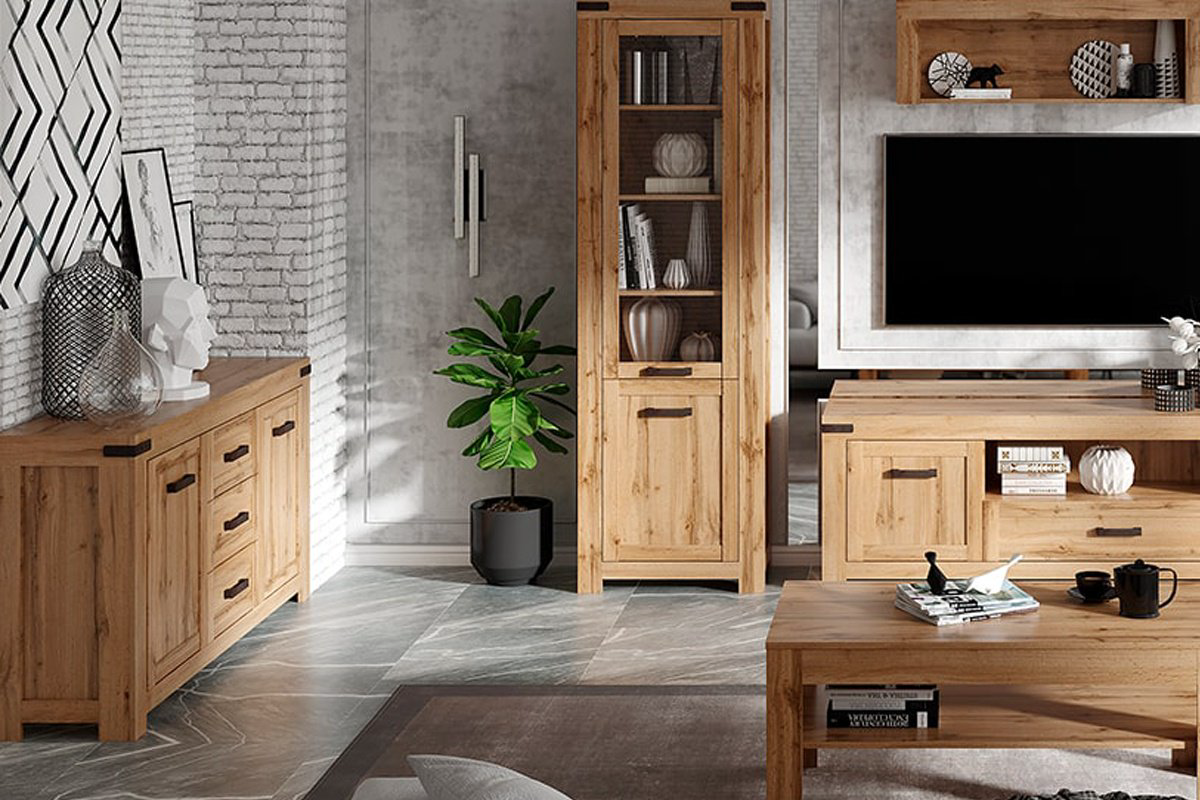 Комод Anrex Мортиз 2D3S 160.2x40.1x84см коричневый купить,NaN