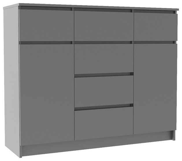 Комод Мебель Азии МС Мори МК 1200.4 120.4x40.4x99см серый купить,NaN