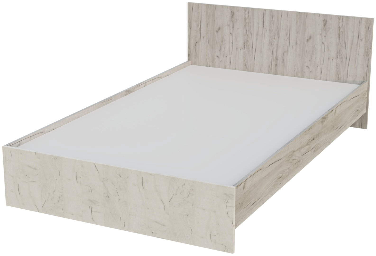 Кровать Стендмебель Бася 140x200см серая купить,NaN