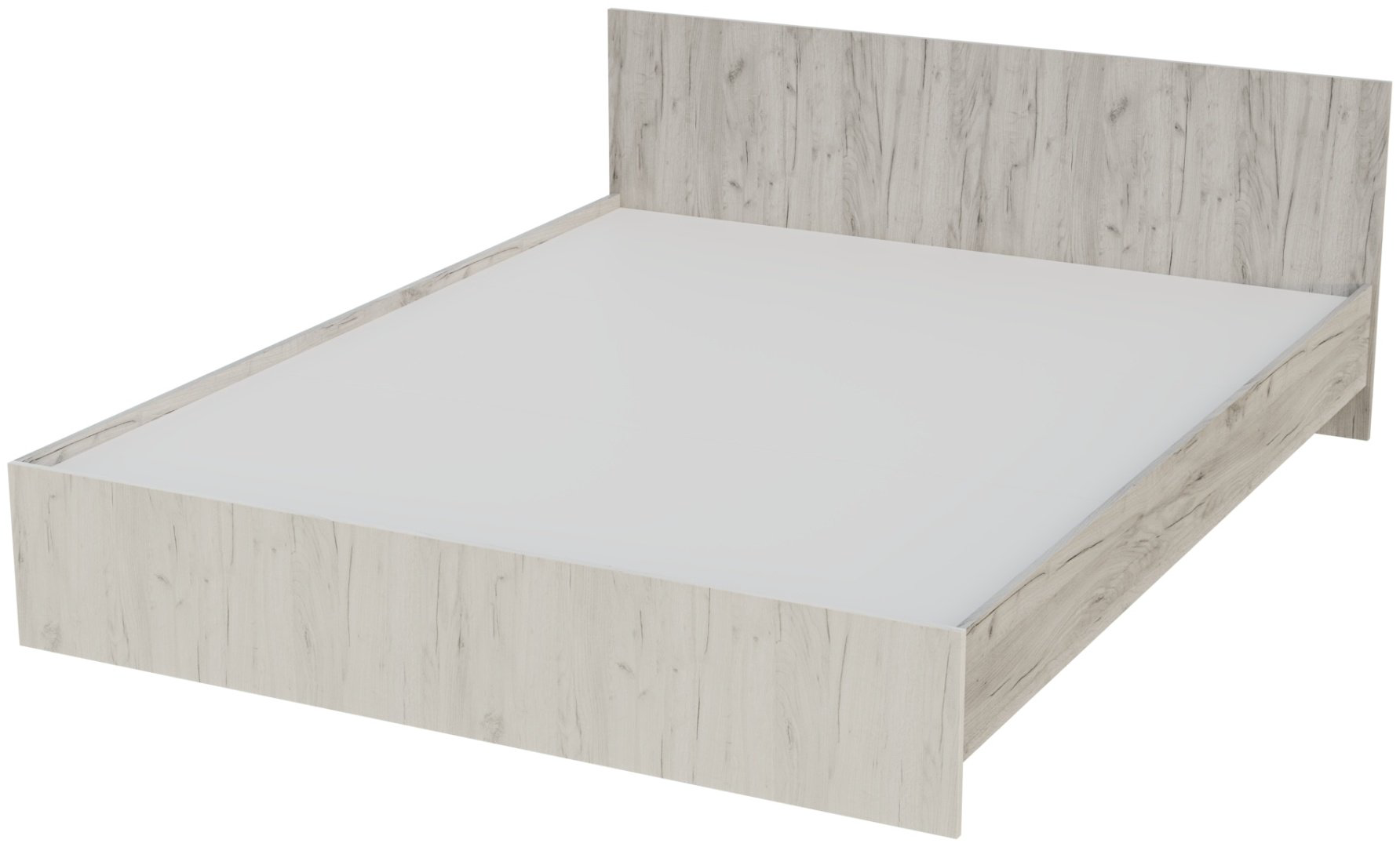 Кровать Стендмебель Бася 160x200см серая купить,NaN