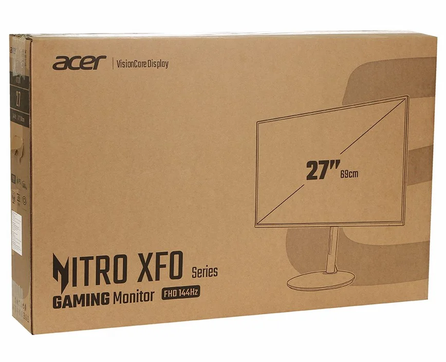 Монитор 27" Acer Nitro XF270P6bih UM.HX0EE.609 Black