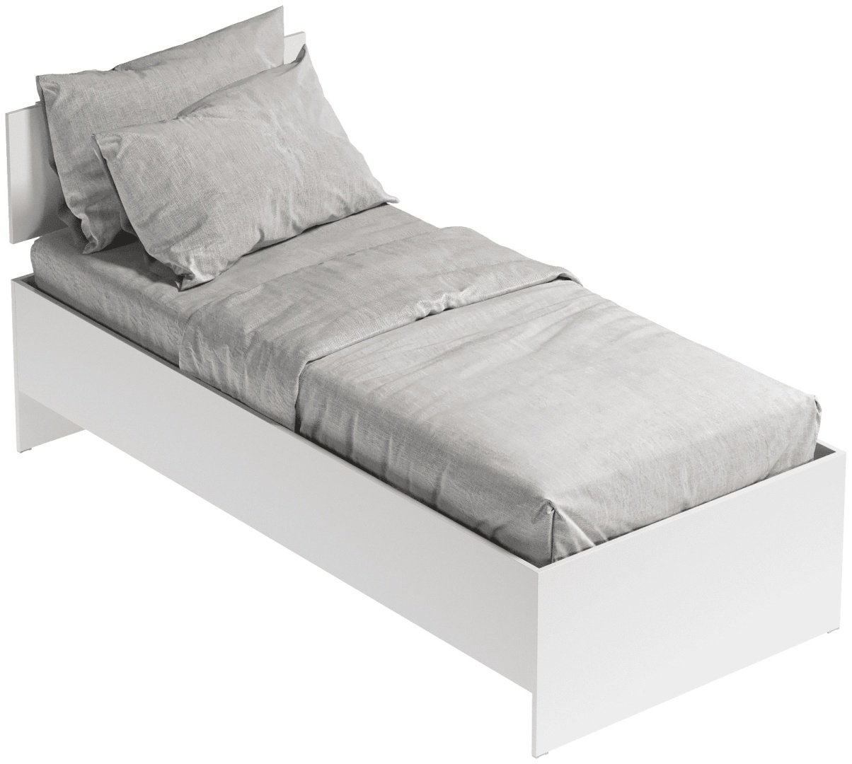 Кровать Мебель Азии Медина 90x200см белая купить,NaN