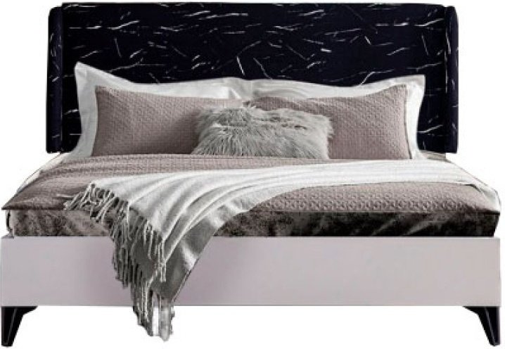 Кровать Belloti De Riva 160x200см черно-белый купить,NaN