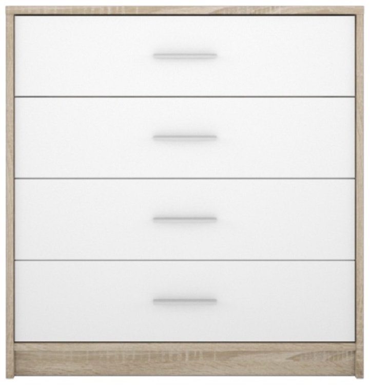 Комод Loftwood 80x33.5x83.5 см, ЛДСП, Непо КОМ4S