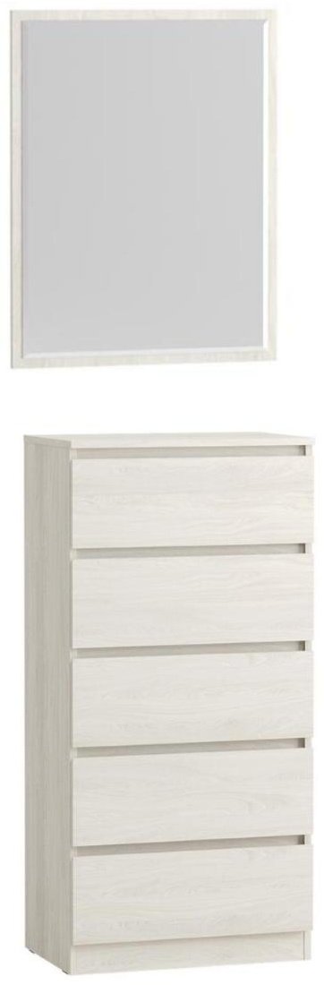 Комод МОБИ Ника, 58.4x38.1x121.1 см, белый