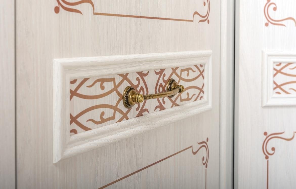 Распашной шкаф МОБИ Флоренция, 70.6x210.3х70.6 см, бежевый купить,0