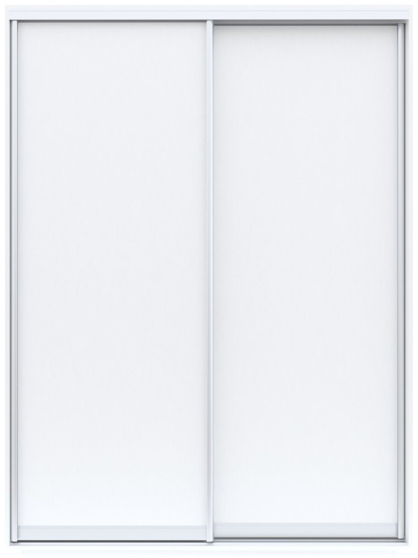 Шкаф-купе Мебель Азии Хан-тенгри М 2Д, 160x220х60 см, белый купить,NaN