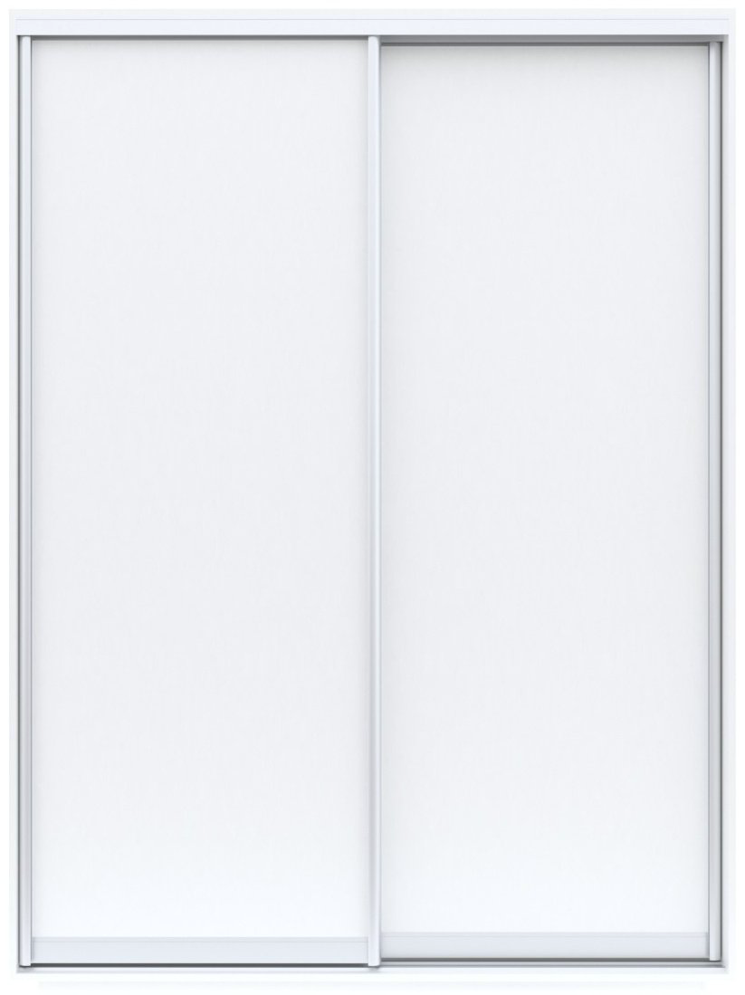 Шкаф-купе Мебель Азии Хан-тенгри М 2Д, 160x220х60 см, белый купить,NaN