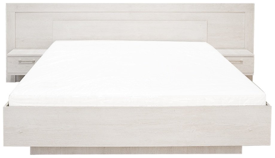 Кровать MyStar Вирджиния 160x200см бело-серая купить,NaN
