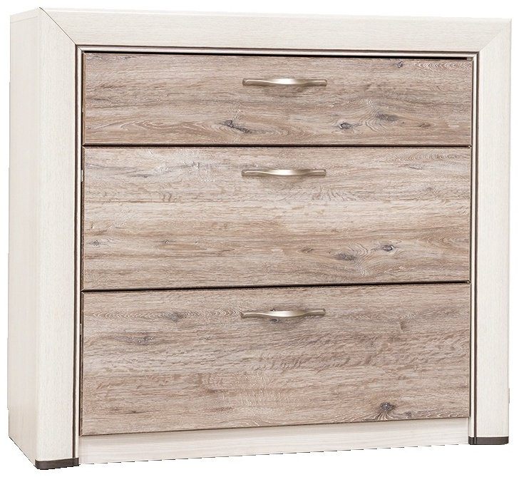 Комод Anrex Оливия 3S 96x36.3x87см коричневый купить,NaN