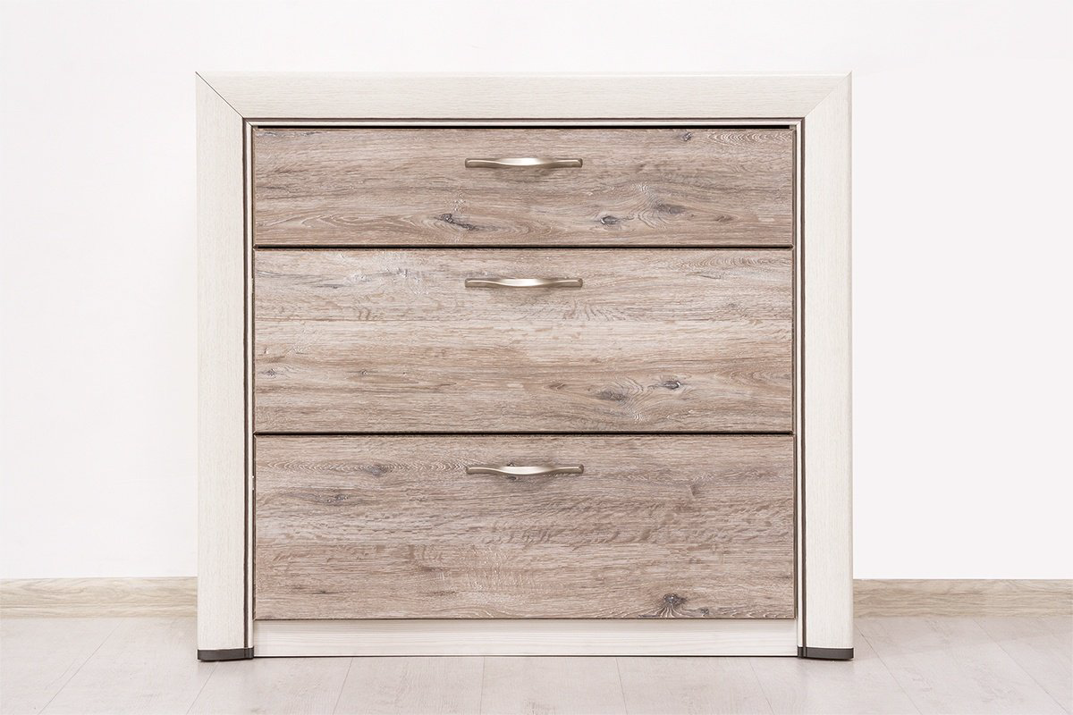 Комод Anrex Оливия 3S 96x36.3x87см коричневый купить,NaN