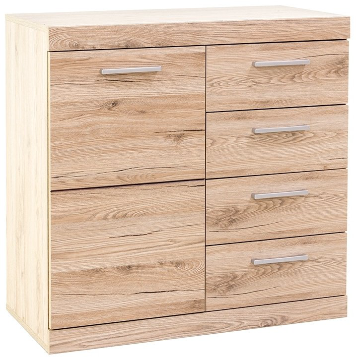 Комод Anrex Оскар 1D4S 80x40x81см коричневый купить,NaN