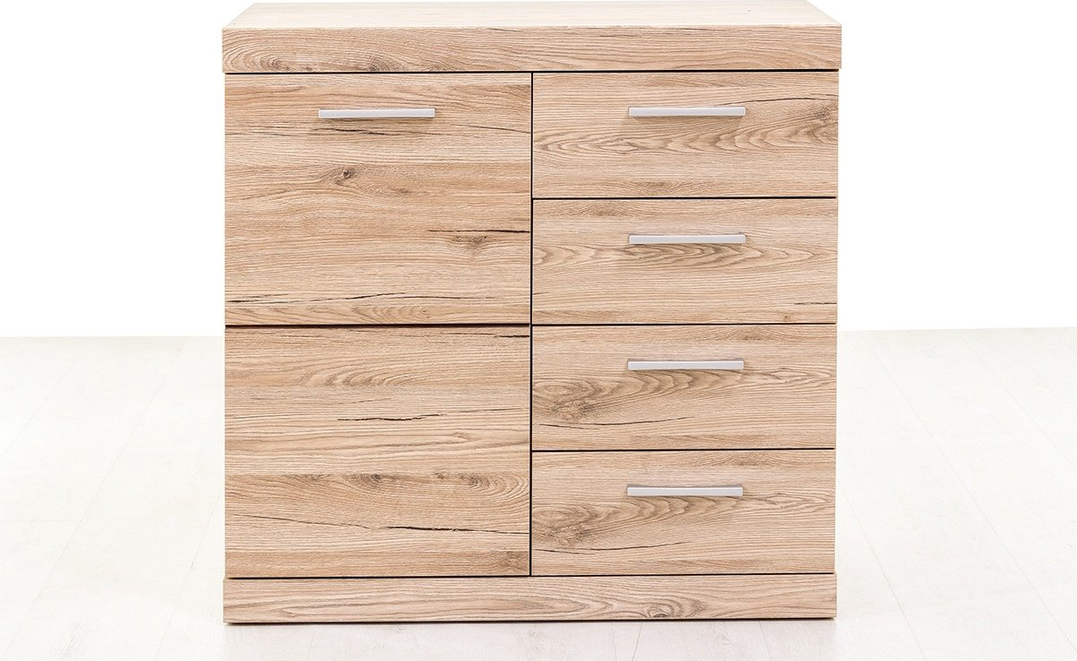 Комод Anrex Оскар 1D4S 80x40x81см коричневый купить,NaN