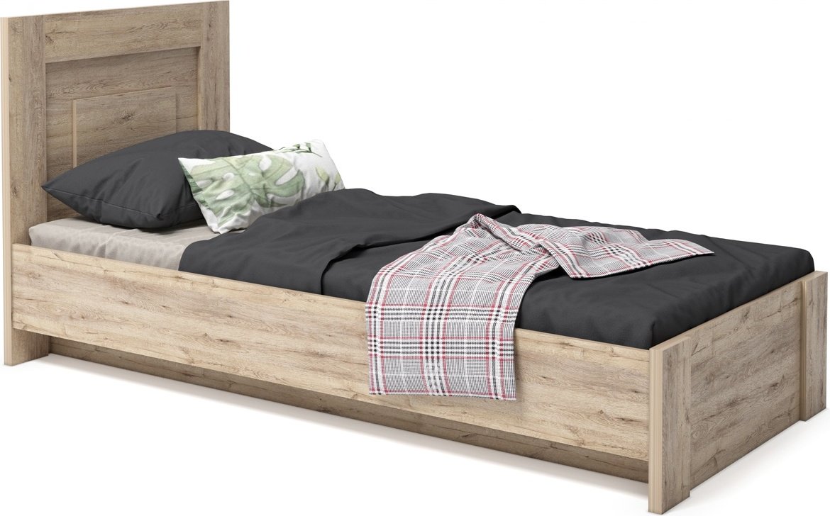 Кровать MySTAR Вирджиния 90x200см бежевая купить,NaN