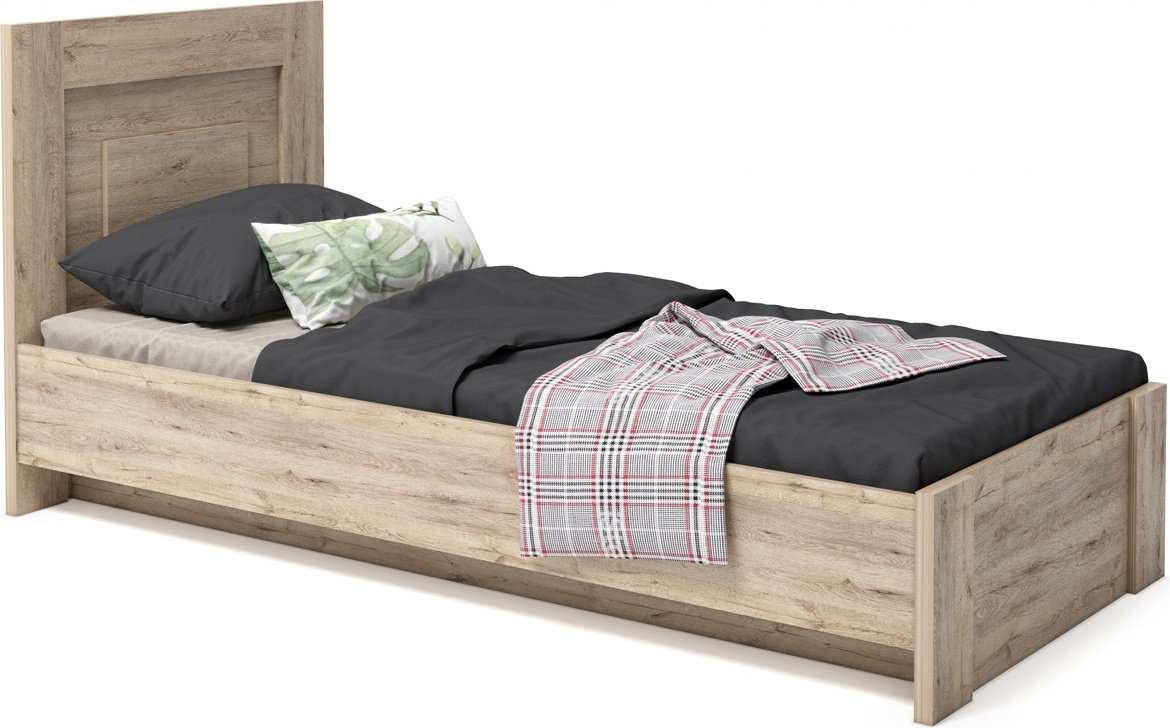 Кровать MySTAR Вирджиния 90x200см бежевая купить,NaN