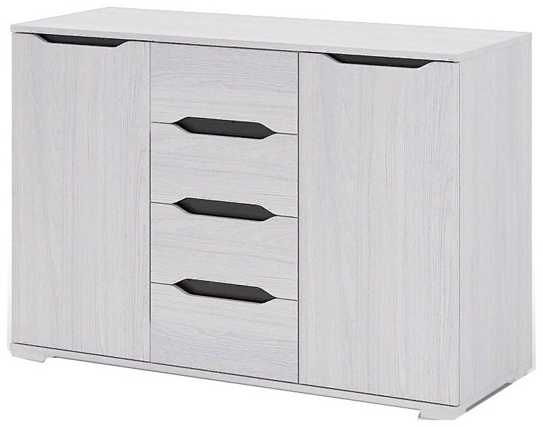 Комод Стендмебель 120x45x83 см, ЛДСП, Валенсия КМ 012 