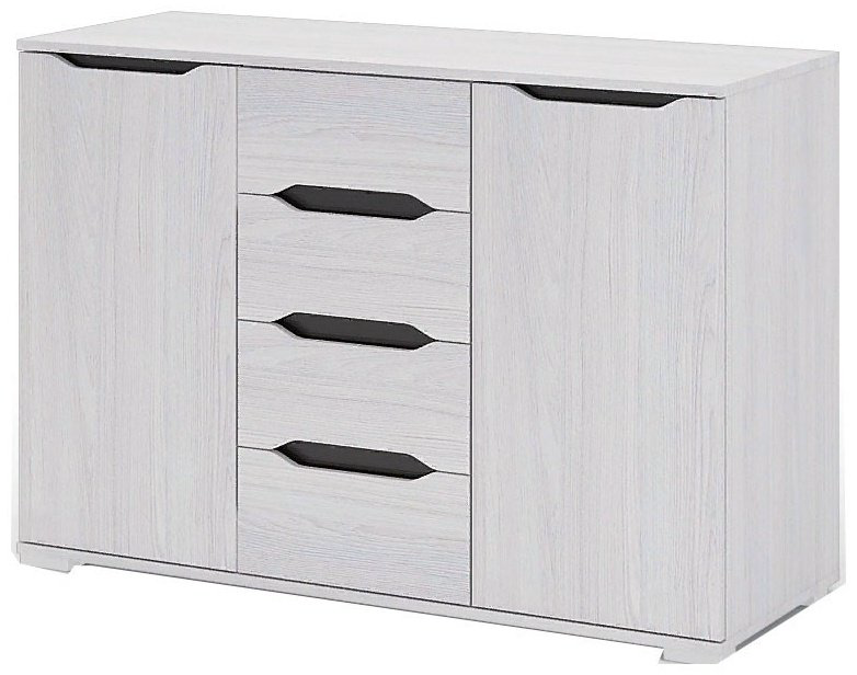 Комод Стендмебель Валенсия КМ 012 120x45x83см белый купить,NaN