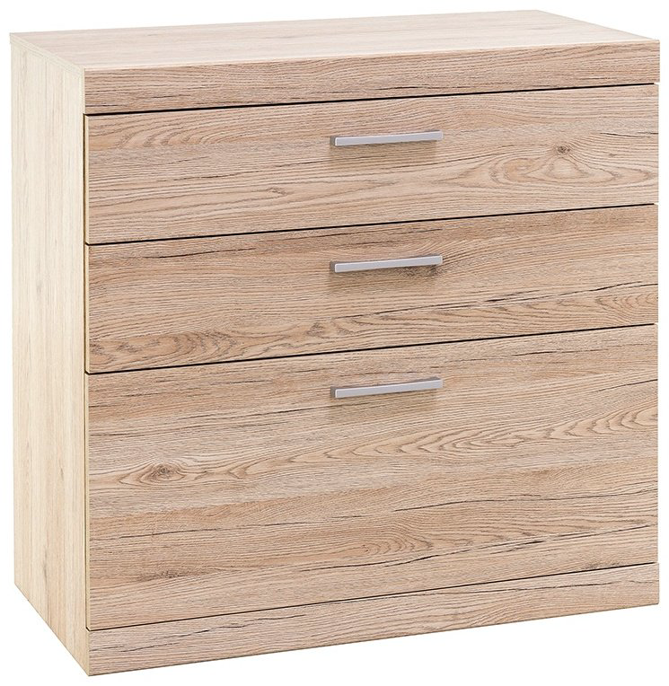Комод Anrex Оскар 3S 80x40x81см коричневый купить,NaN