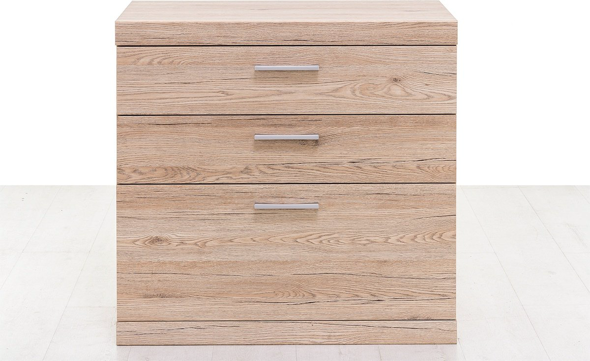 Комод Anrex Оскар 3S 80x40x81см коричневый купить,NaN
