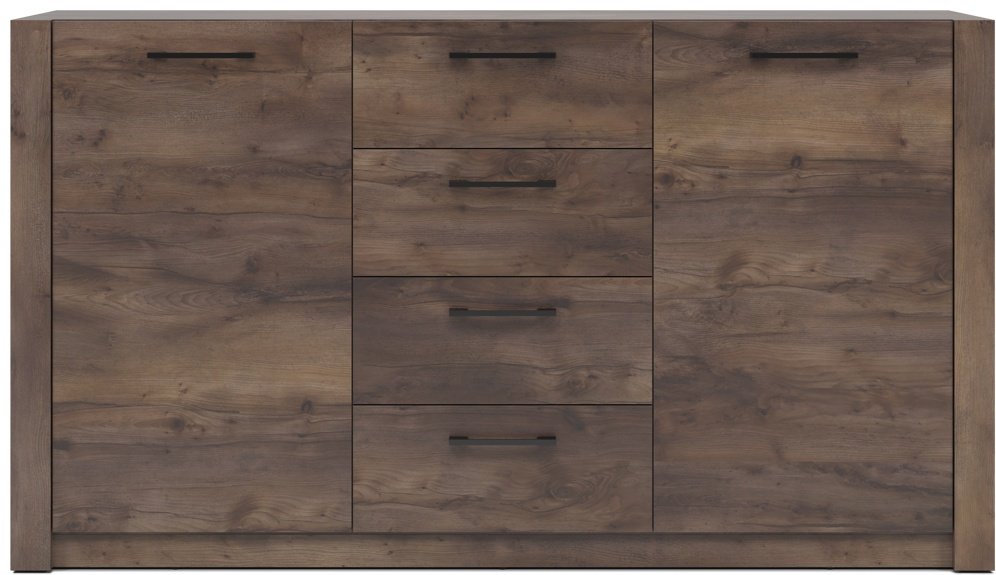 Комод BUGA, 146.6x42.6x82.4 см, коричневый купить,NaN