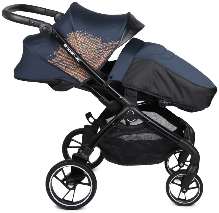 Коляска прогулочная Olsson Jazz Dark Blue - ForteMarket Коляска прогулочная Olsson Jazz Dark Blue купить,0