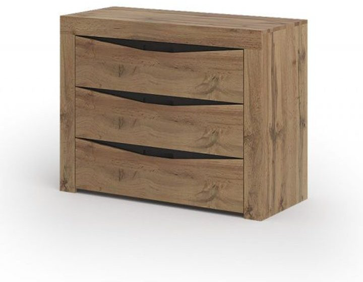 Комод Паола КМ 701 100x43x86см коричневый купить,NaN