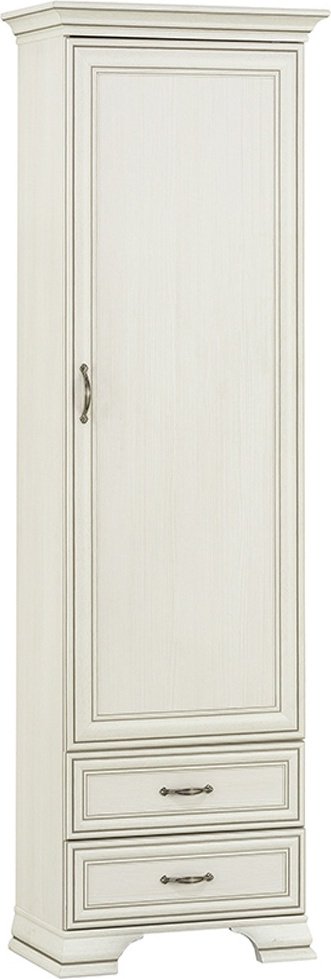 Распашной шкаф ANREX Тиффани 1D2S, 69x212.1х39.6 см, бежевый купить,NaN