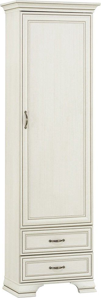 Распашной шкаф ANREX Тиффани 1D2S, 69x212.1х39.6 см, бежевый купить,NaN