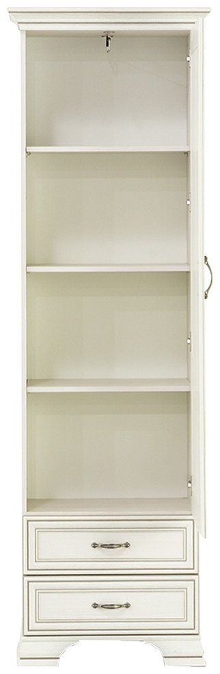 Распашной шкаф ANREX Тиффани 1D2S, 69x212.1х39.6 см, бежевый купить,NaN