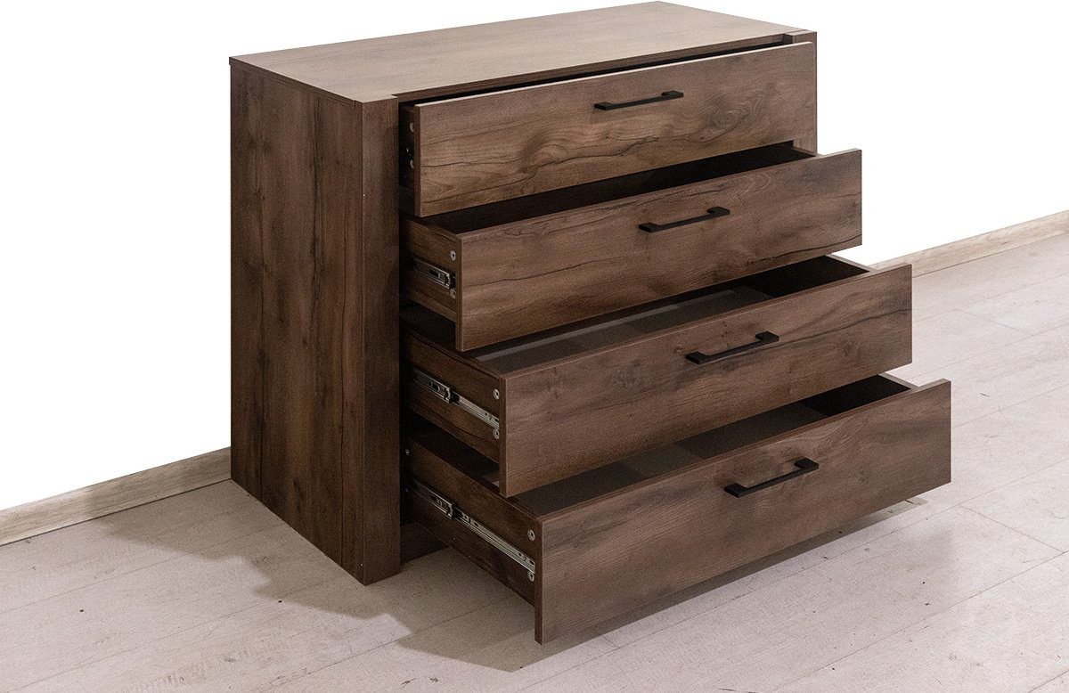 Комод MySTAR Вирджиния 1794, 91.8x42.6x82.4 см, коричневый купить,NaN