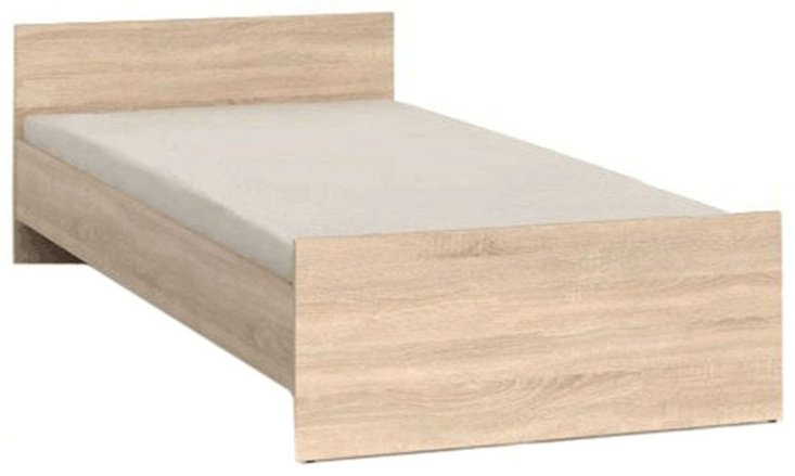 Кровать BRW Непо LOZ/90 90x200см бежевая купить,NaN