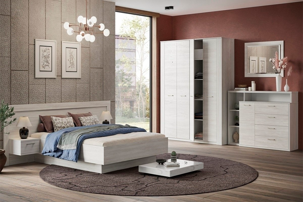 MySTAR Вирджиния, 00029590, 160.2x43.7x107.4 см, серый, белый купить,NaN