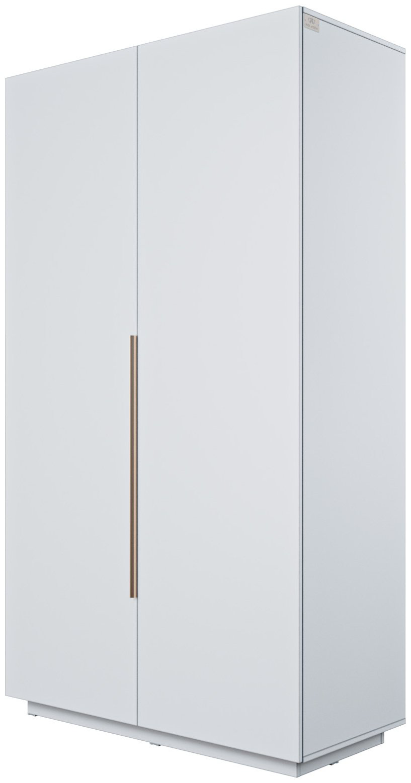 Шкаф распашной Мебель Азии Туран 120x214.2х55.2см белый купить,102990