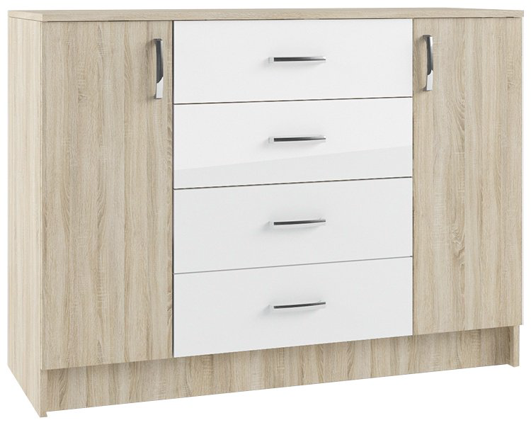 Комод ДСВ Софи 120x45x83.5см бежевый купить,NaN