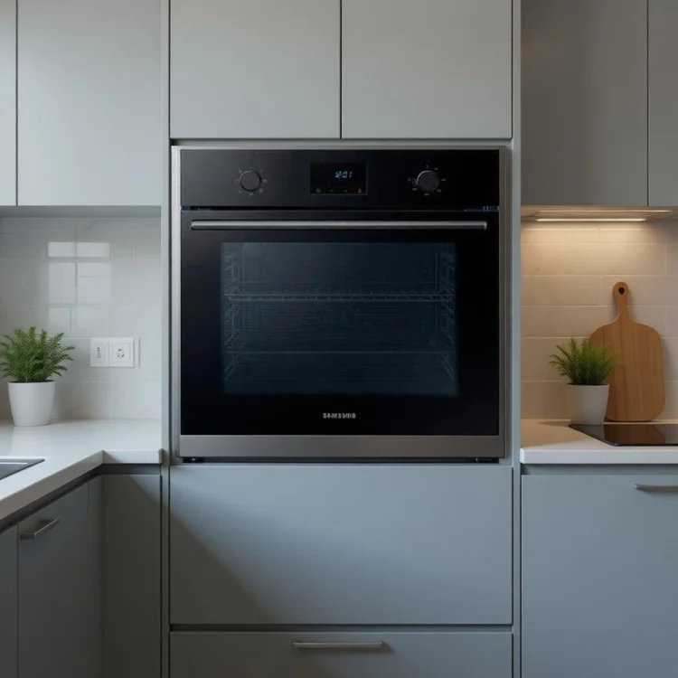 Электрический духовой шкаф Samsung NV68A1110BB черный + Samsung NA64H3010AS