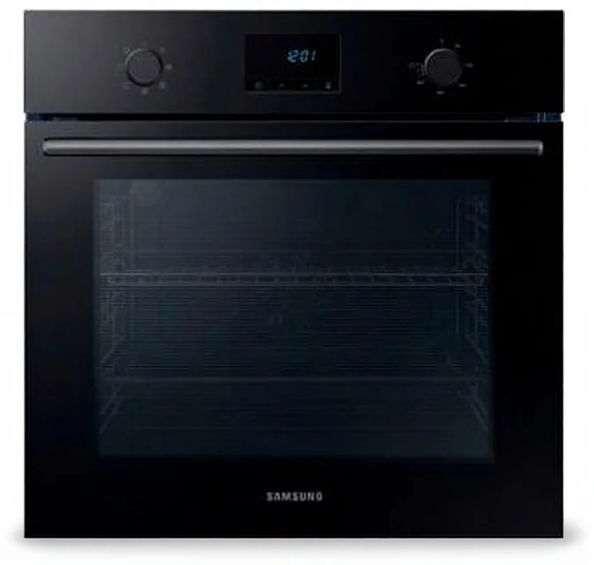 Электрический духовой шкаф Samsung NV68A1110BB черный + Samsung NA64H3010AS